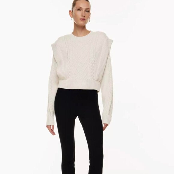 Aritzia Seek Sweater - Heather Birch - Picture 3 of 3